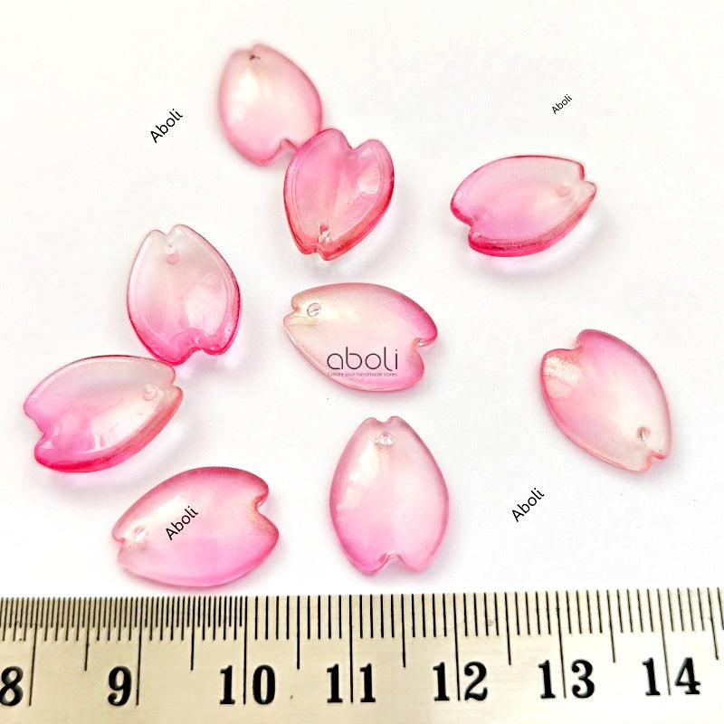 Floral | Leaf Glass Beads