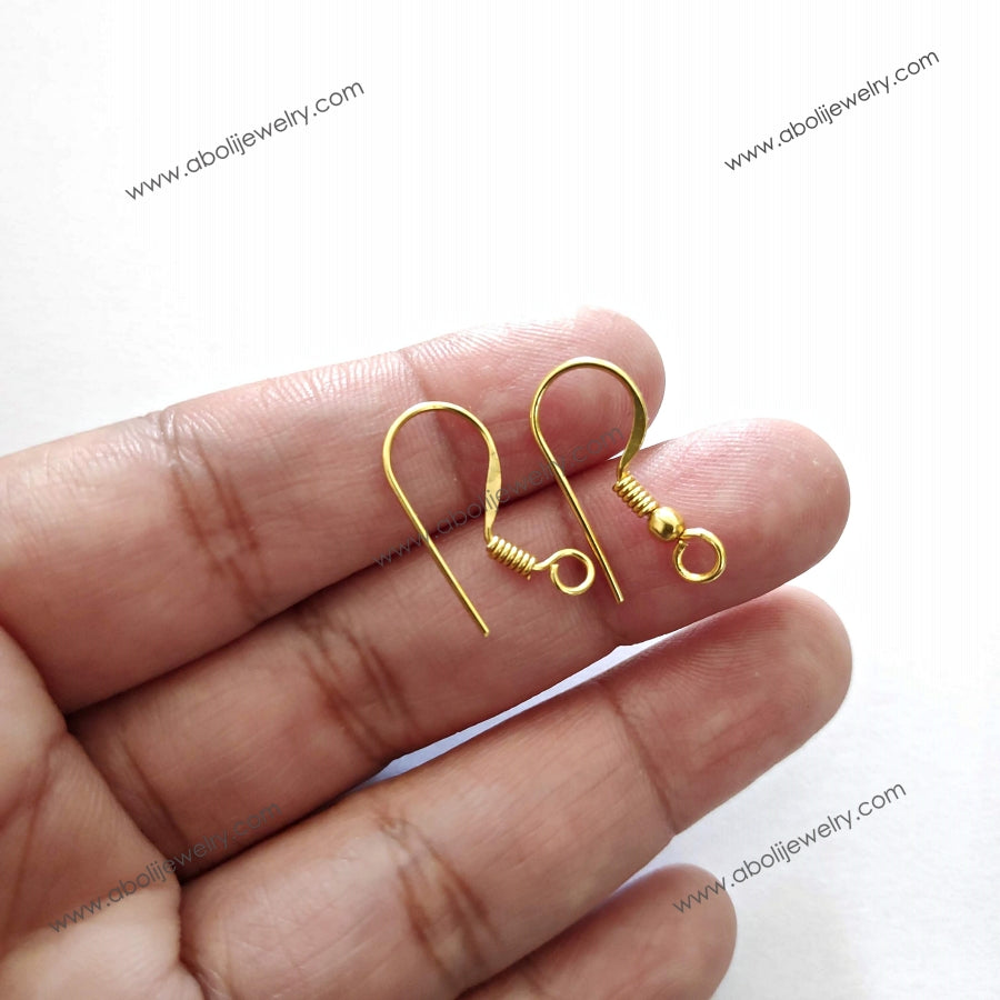 earrings hooks, earwires, fish hooks
