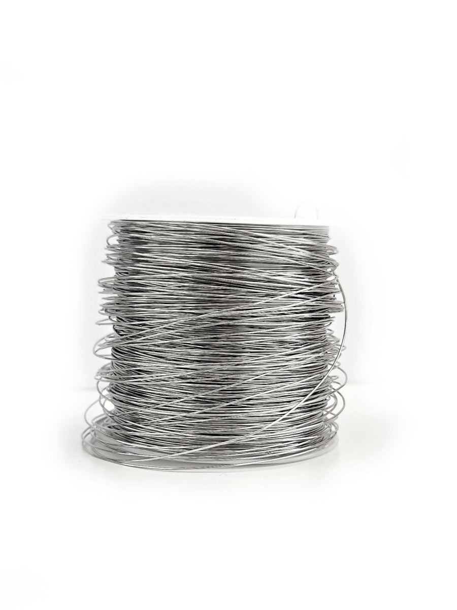 Spool of 26 G SOLID STAINLESS STEEL metal wire