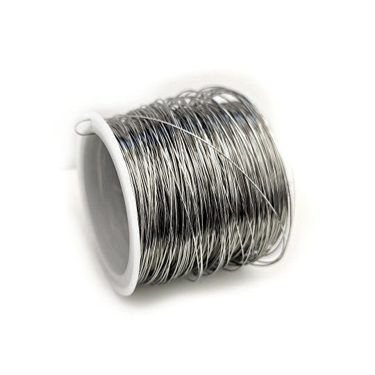 26 G 316 Surgical Stainless Steel Wire anti tarnish hypoallergenic steel wire for wire wrapped jewellery