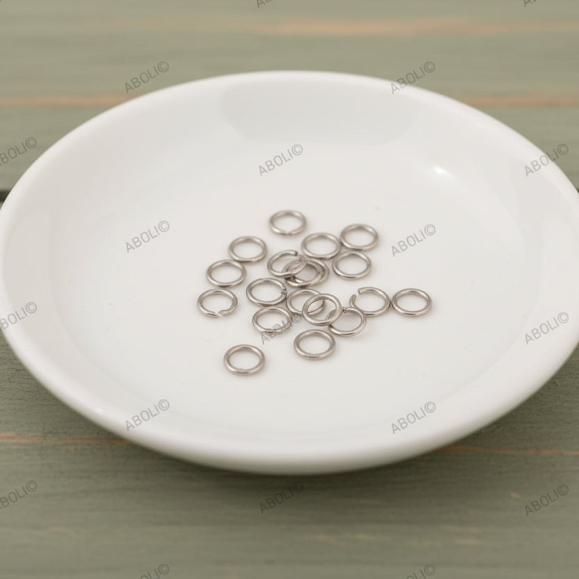 5 mm Stainless Steel Jump Rings 304 steel Jumprings Premium range JRSSS5