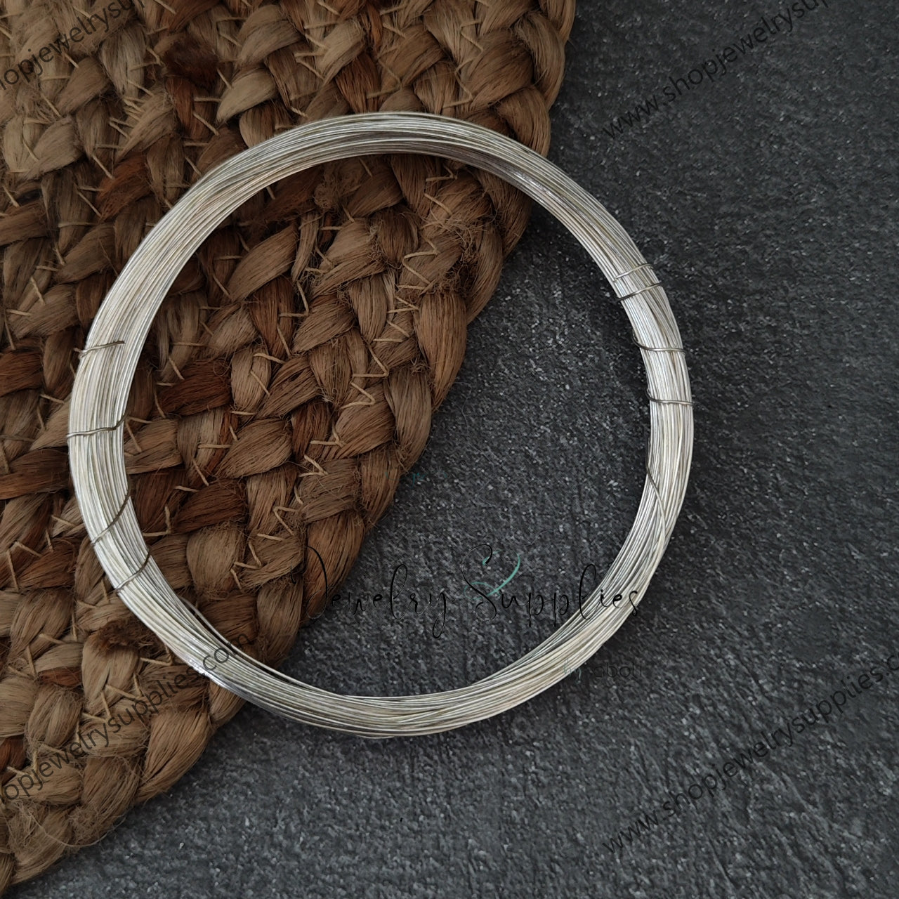 26 G silver Brass plated wire 50 gm roll 26GSW50