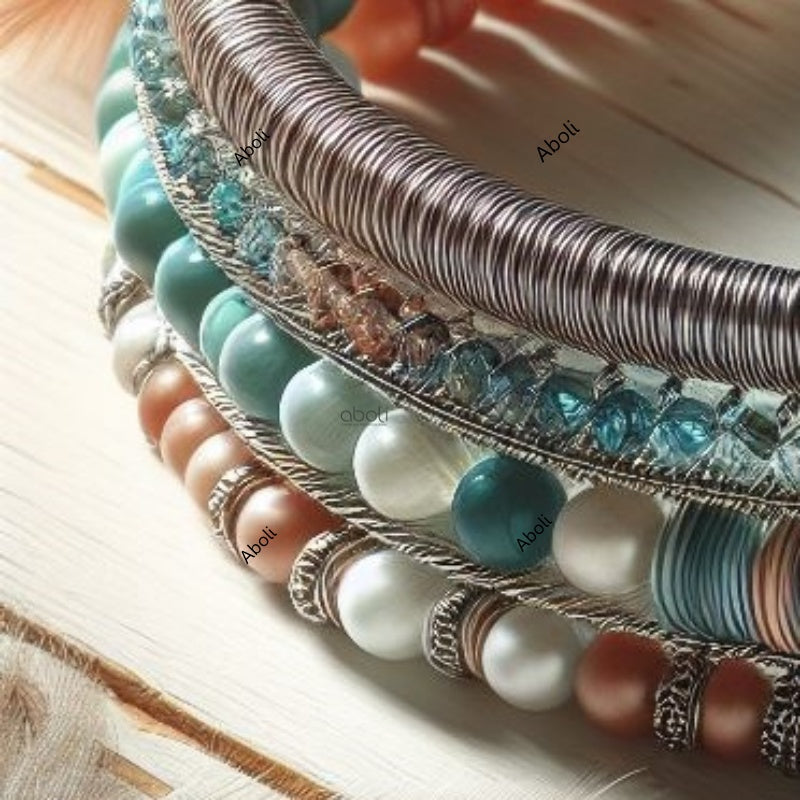 5.5 cm golden memory wire coil bracelet making 2.2 bangle size 20 G thickness 10 coils MW55G
