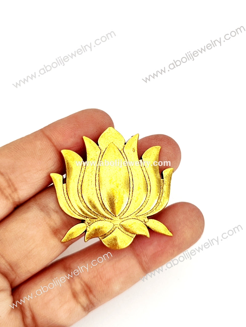 Golden pendant 14 - Jewelry Supplies