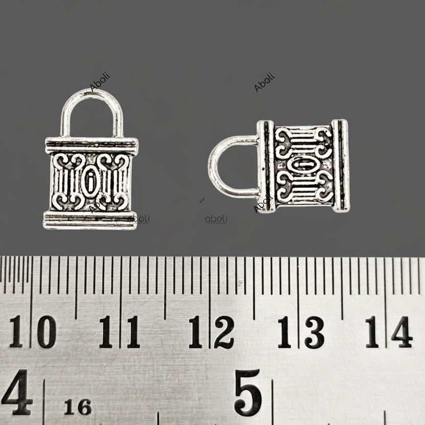 Silver bag Charm purse Woman women shopping fashion theme CHMS100 1 charm