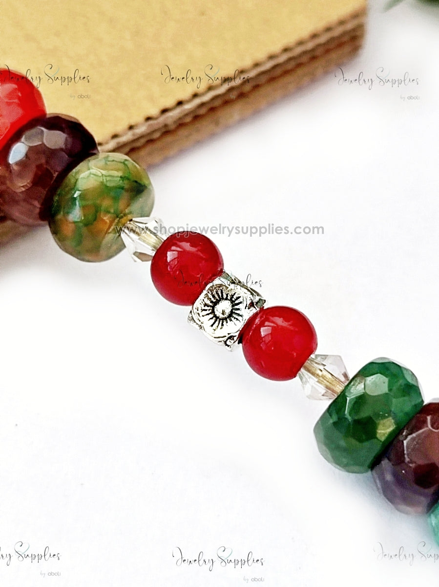 Flower Spacer Beads for Bracelets & Necklaces Pandora spacers for jewellery making GSSB210 10 gm