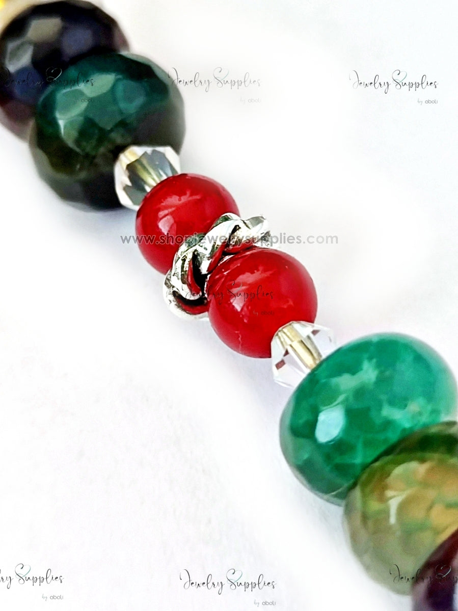 Metal Spacer Beads for Bracelets & Necklaces Pandora spacers for jewellery making GSSB213 10 gm