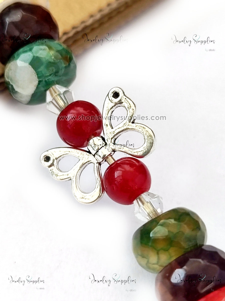Butterfly Spacer Beads Spacers for jewellery making GSSB204 10 gm
