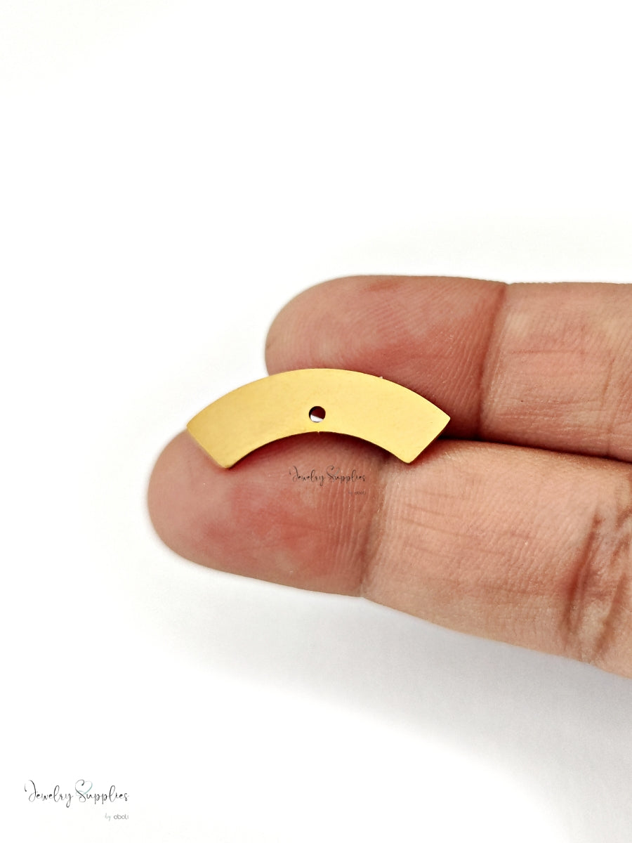Stainless Steel connector link arc LASER cut SSLC3 1 piece