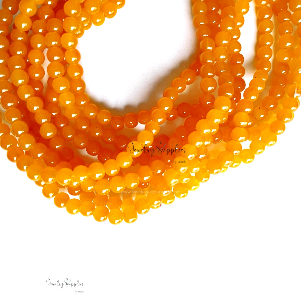 6 mm glass beads for beaded jewellery making round beads GB6P04 135+ beads