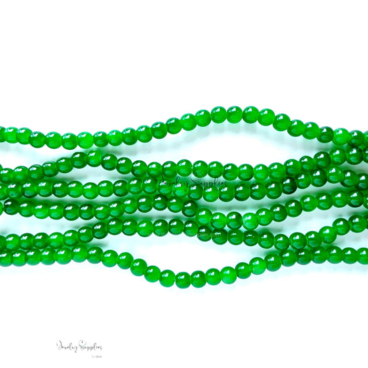 6 mm glass beads for beaded jewellery making round beads GB6P23 135+ beads