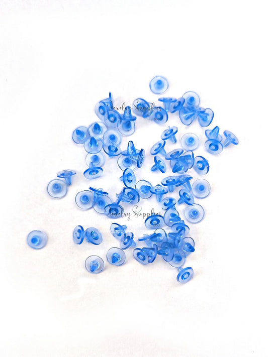 Silicon earrings stoppers earrings backs for sensitive ears SES5 5 gm