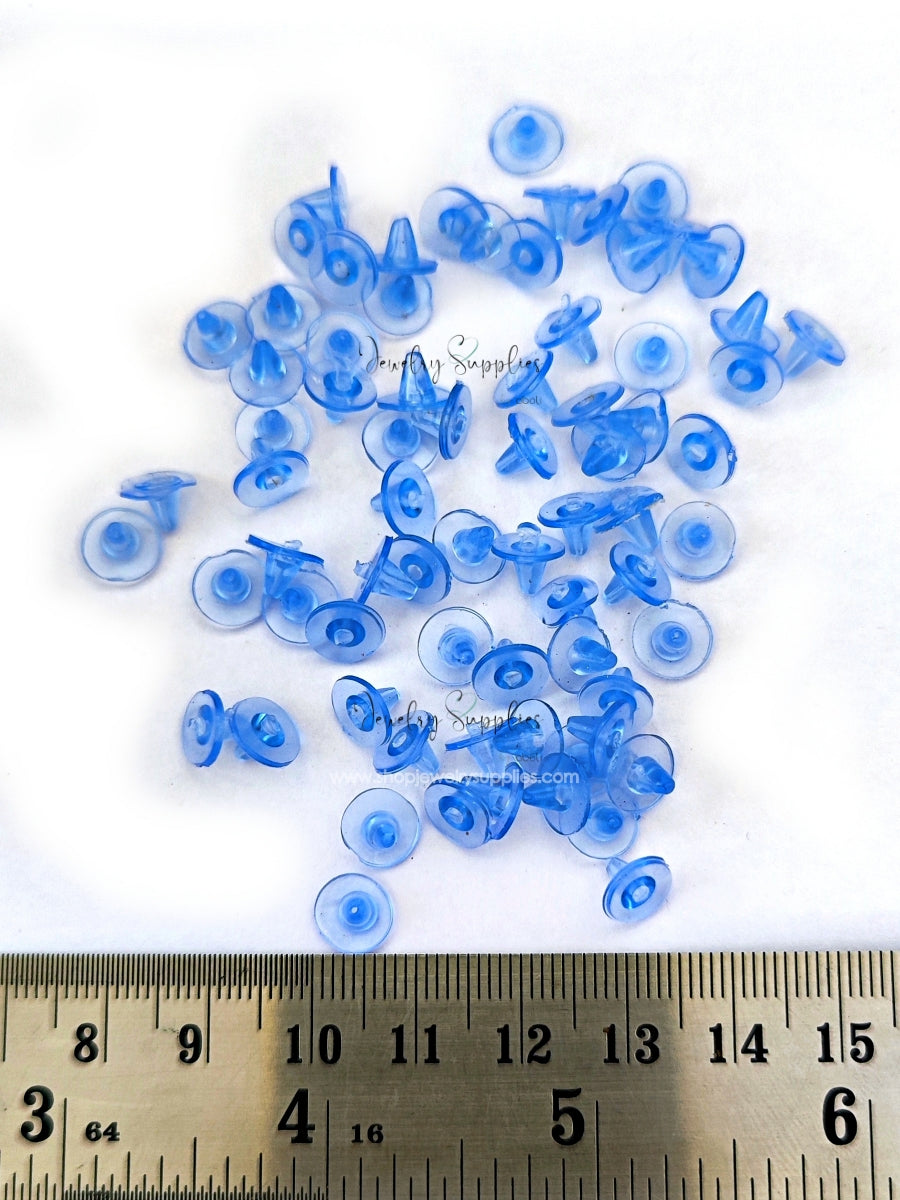 Silicon earrings stoppers earrings backs for sensitive ears SES5 5 gm