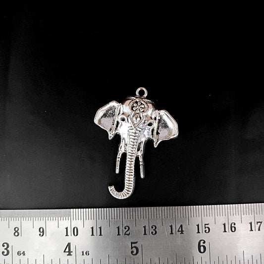 Oxidised silver Ganpati pendant SP237
