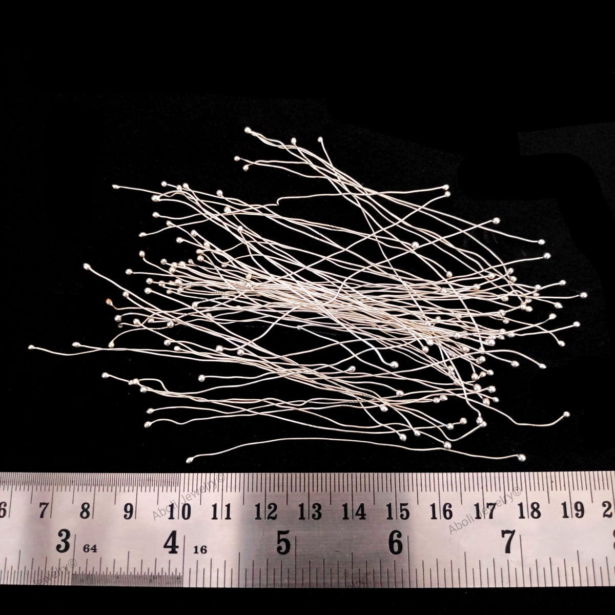 Silver ball pins tarnish resistant brass ballpins mongra wire fused wire BP26SB