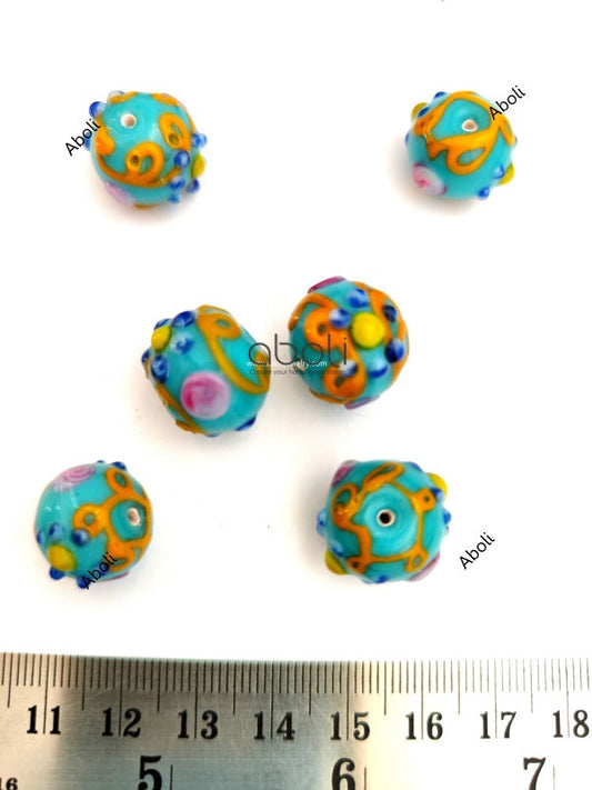 Lampwork beads lamp work glass beads handmade jewellery beads LMPWB21
