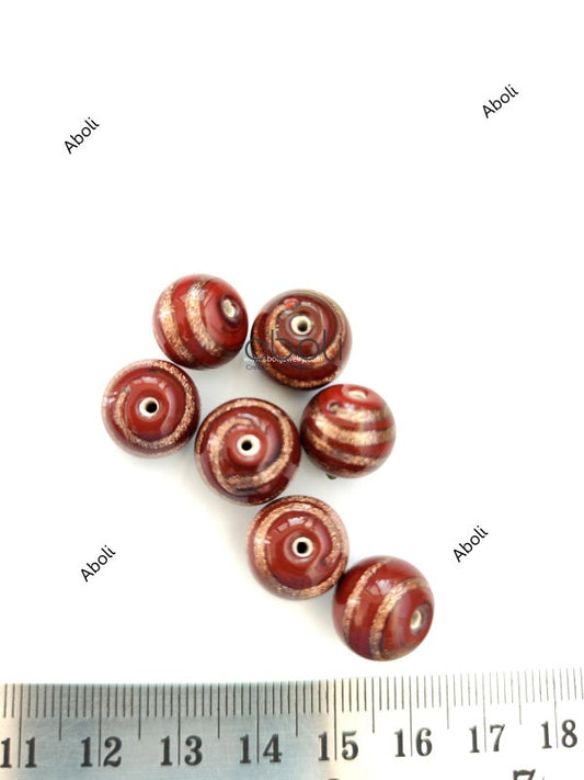 Lampwork beads lamp work glass beads handmade jewellery beads LMPWB36