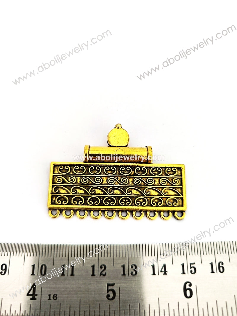 Golden pendant GP21 - Jewelry Supplies