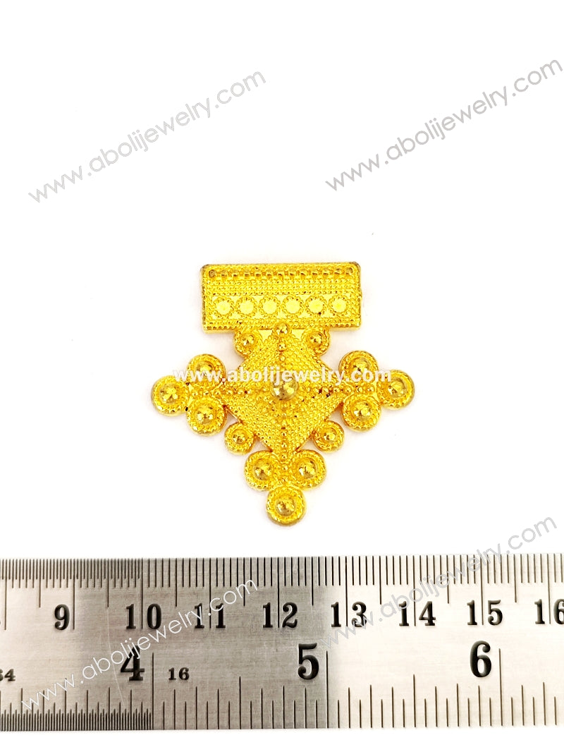 Golden pendant GP34