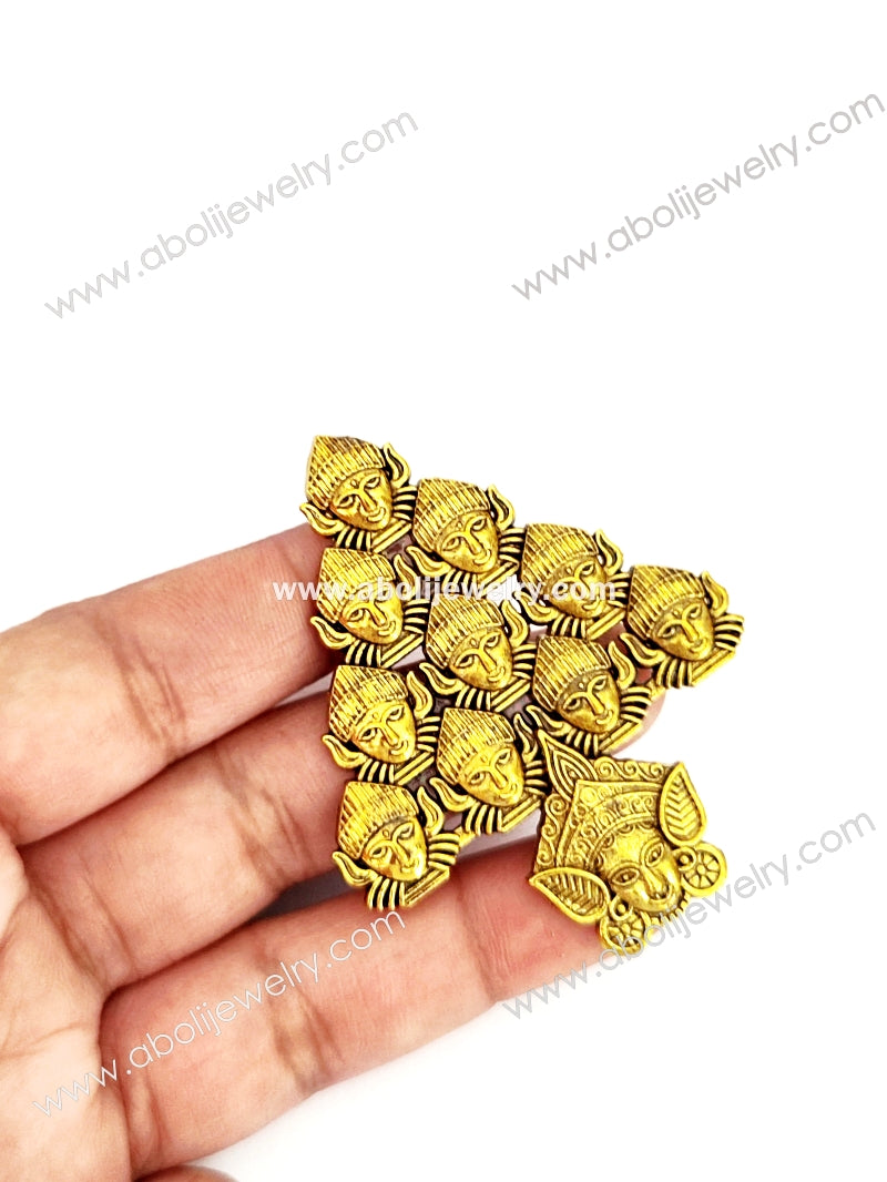 Golden pendant diety Goddess pendant GP35 - Jewelry Supplies