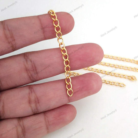 Golden Extender chains brass extension chains BECG