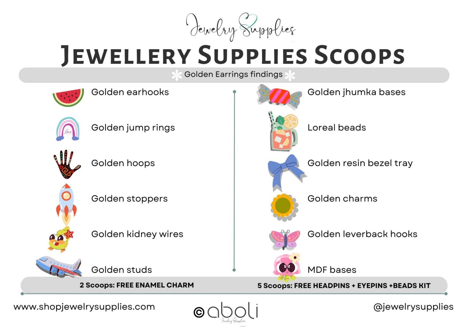 Mystery Scoops Jewellery Supplies