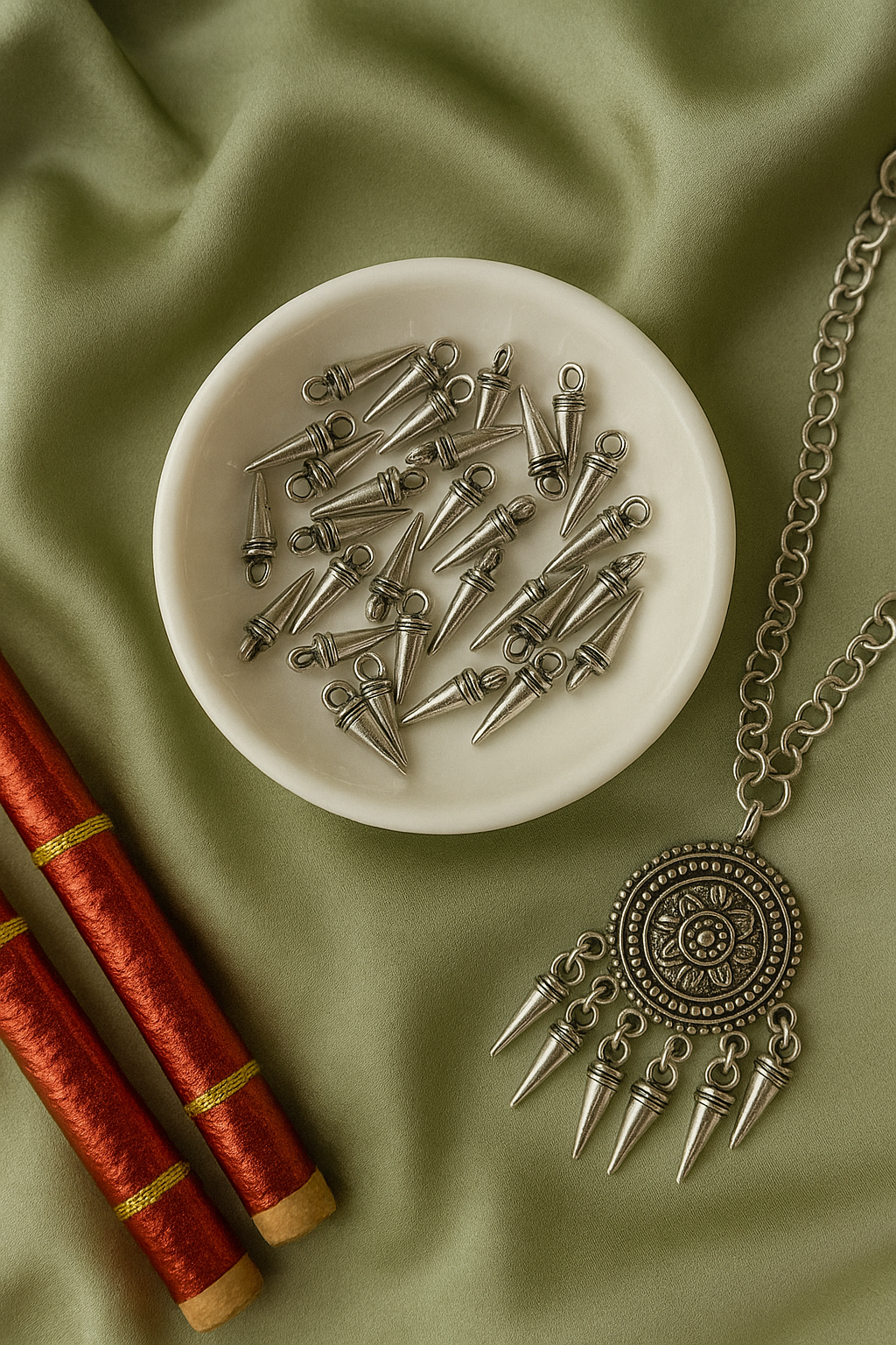 Ball charms | Hanging beads | Dangle latkan