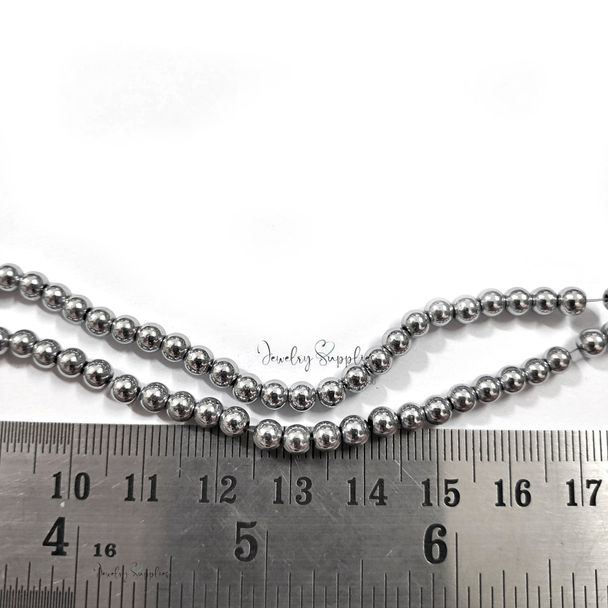 4 mm hematite beads nonmagnetic jewellery beads 1 strand