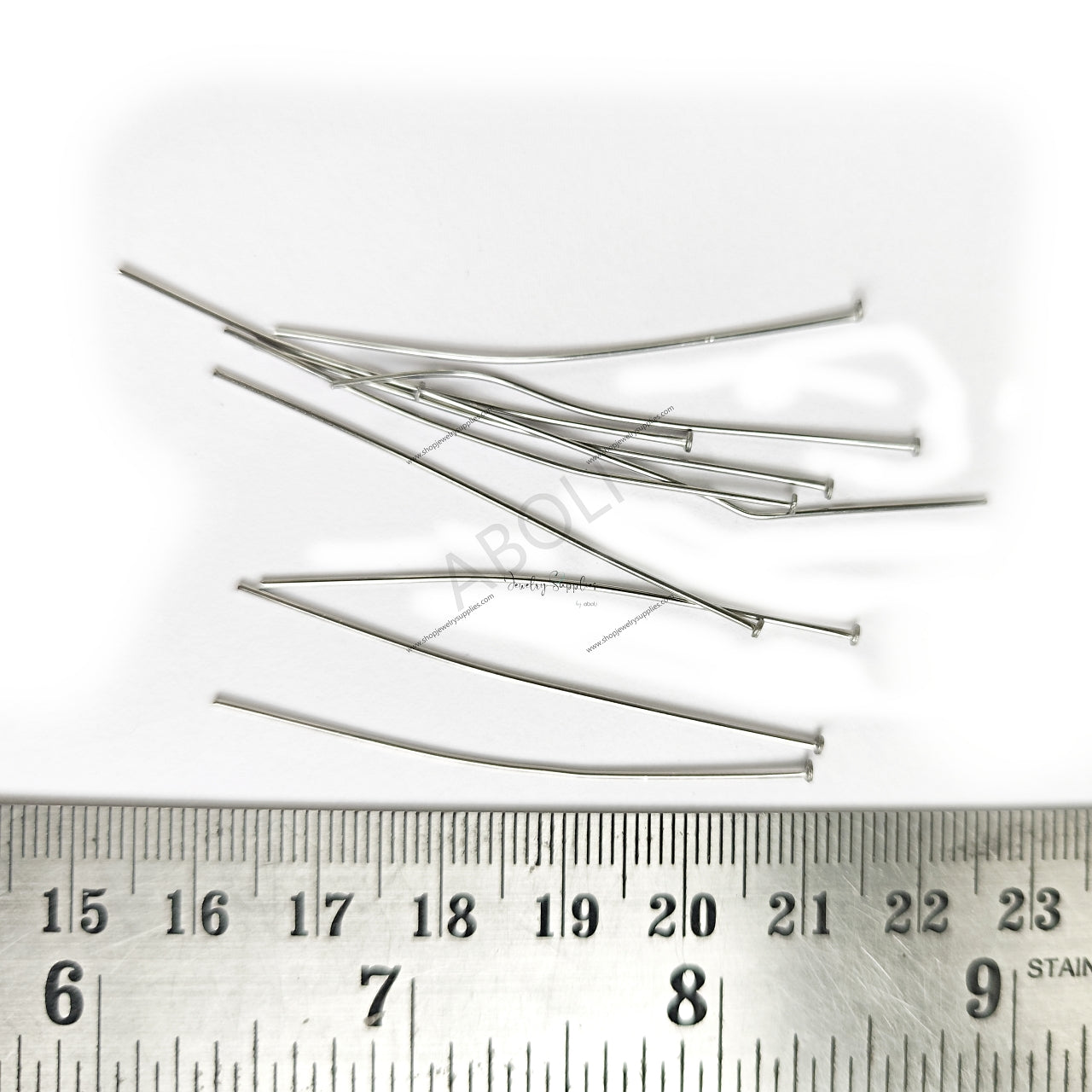 304 Solid stainless steel Head Pin 5 cm headpins SSHPS50