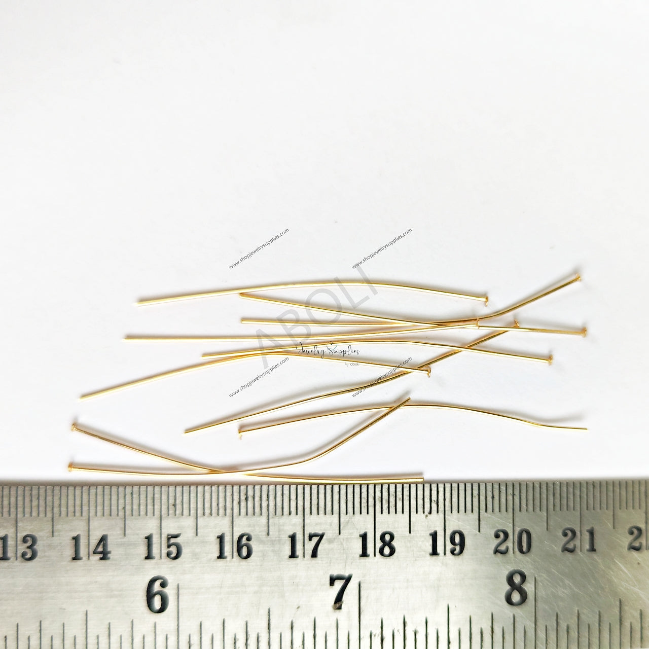 304 stainless steel Golden Head Pin 5 cm headpins SSHPG50