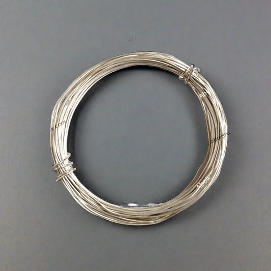 20 G silver tarnish resistant Brass plated wire 20GSW