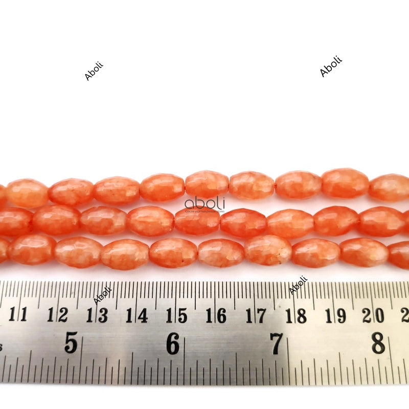 Oval Onyx beads Natural gemstone OXB14