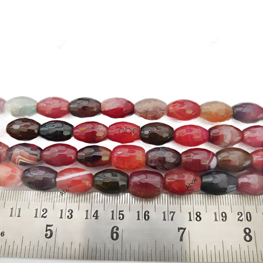 Oval Onyx beads Natural gemstone OXB24