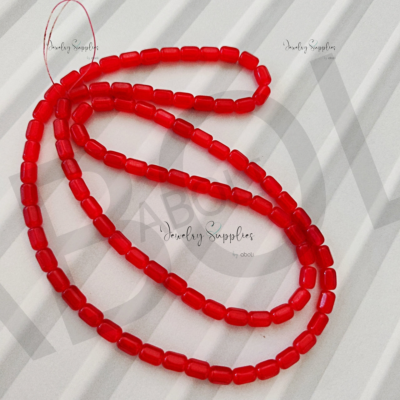 Cylinder glass beads faceted beads 8x6 mm GBFC8 full strand