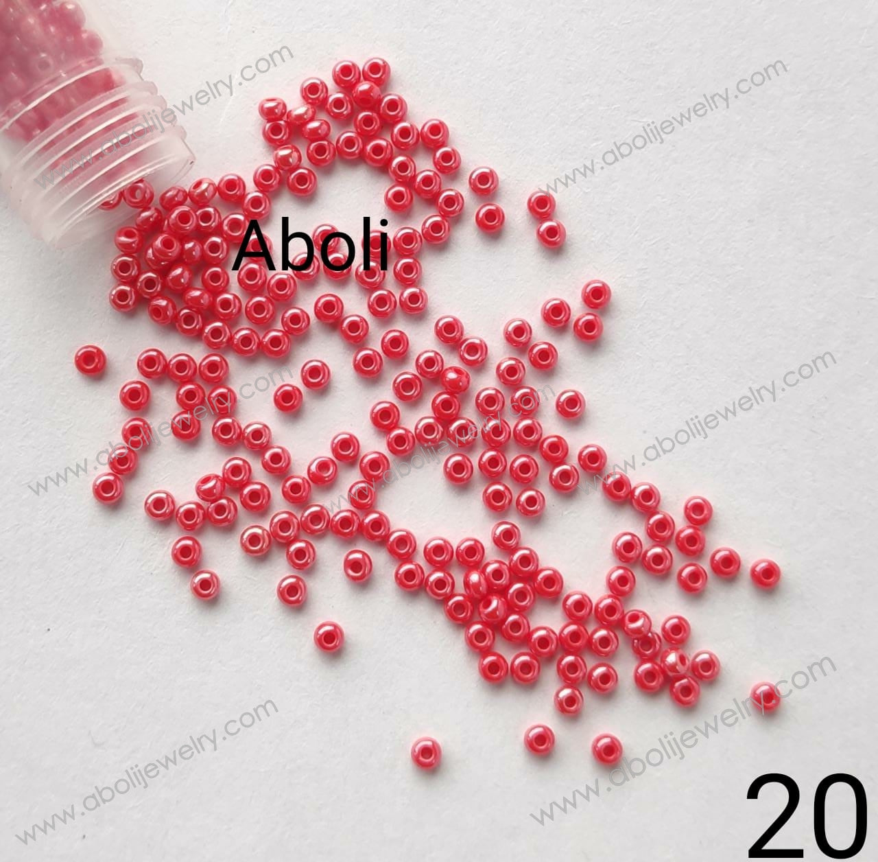 11/0 Preciosa Rocaille Seed Beads No.20