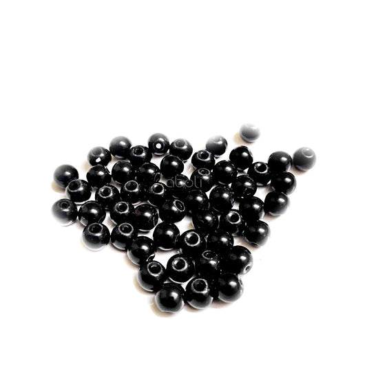 8 mm plain glass beads rakhi beads jewellery beads GB8P4
