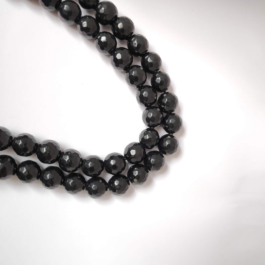 12 mm black agate beads agates semiprecious gemstones 12MMAB1