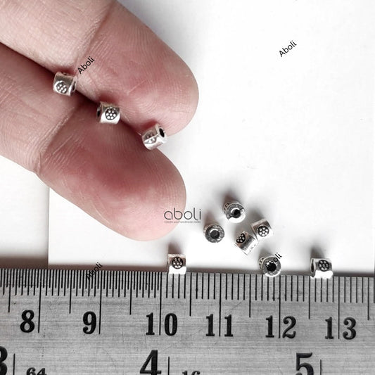 Designer German silver spacer beads DSB02