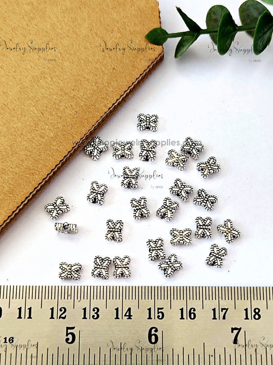 Butterfly Spacer Beads for Bracelets & Necklaces Pandora spacers for jewellery making GSSB207 10 gm