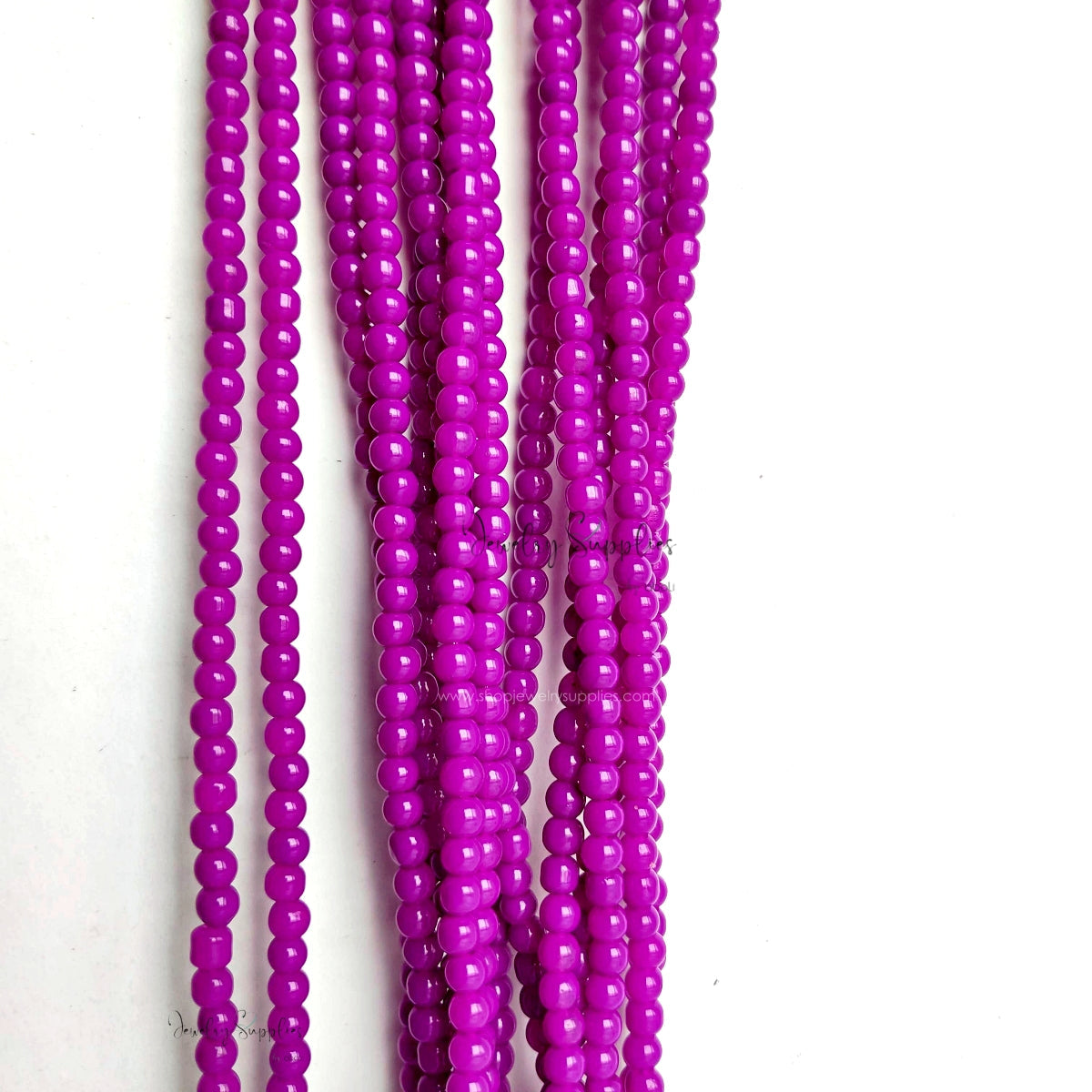 4 mm glass beads for beaded jewellery making round beads GB4P09 200+ beads