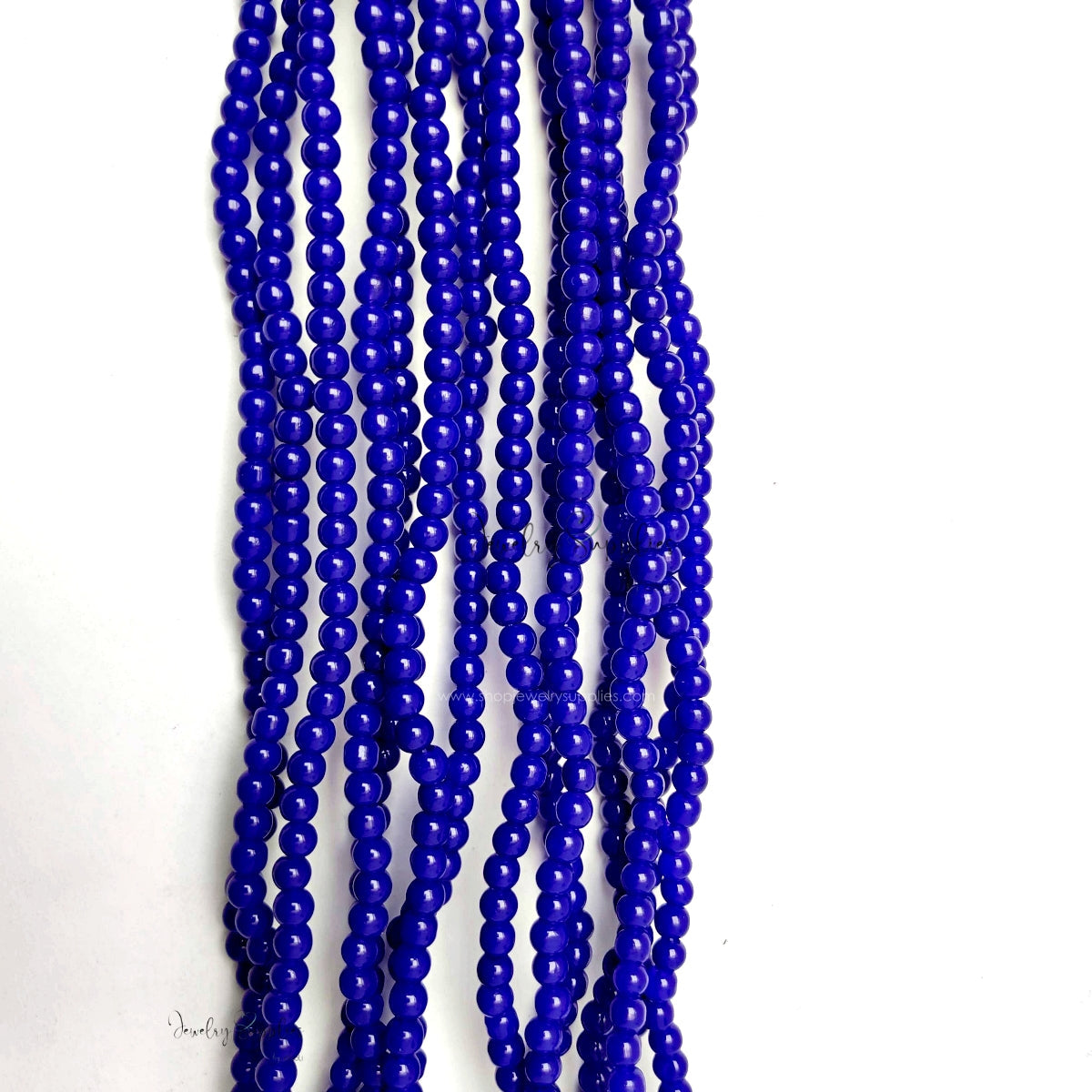 4 mm glass beads for beaded jewellery making round beads GB4P14 200+ beads