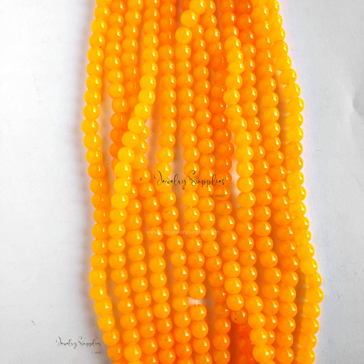 6 mm glass beads for beaded jewellery making round beads GB6P10 135+ beads