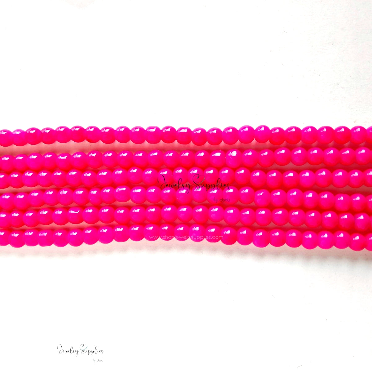 6 mm glass beads for beaded jewellery making round beads GB6P15 135+ beads