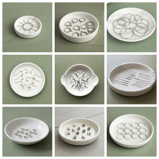 Earring Making Kit (90 Pieces) | Anti-Tarnish Steel Findings Bundle | Stud Posts, Jump Rings, Threader Chains, Hooks, Hoops & Ear Nuts