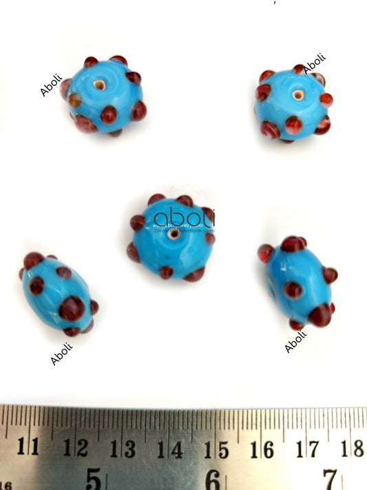 Lampwork beads lamp work glass beads handmade jewellery beads LMPWB24