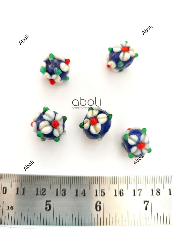 Lampwork beads lamp work glass beads handmade jewellery beads LMPWB25