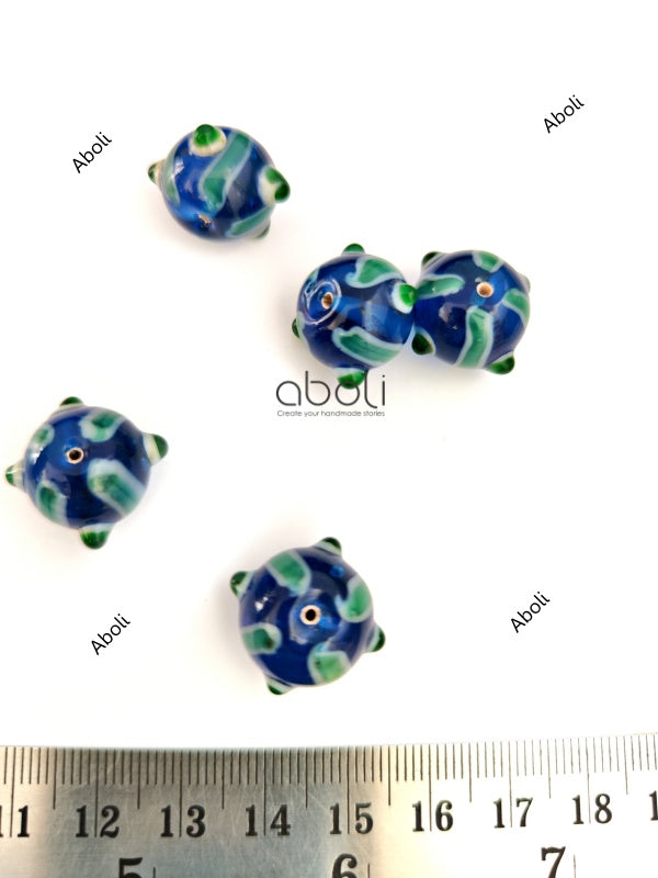 Lampwork beads lamp work glass beads handmade jewellery beads LMPWB27