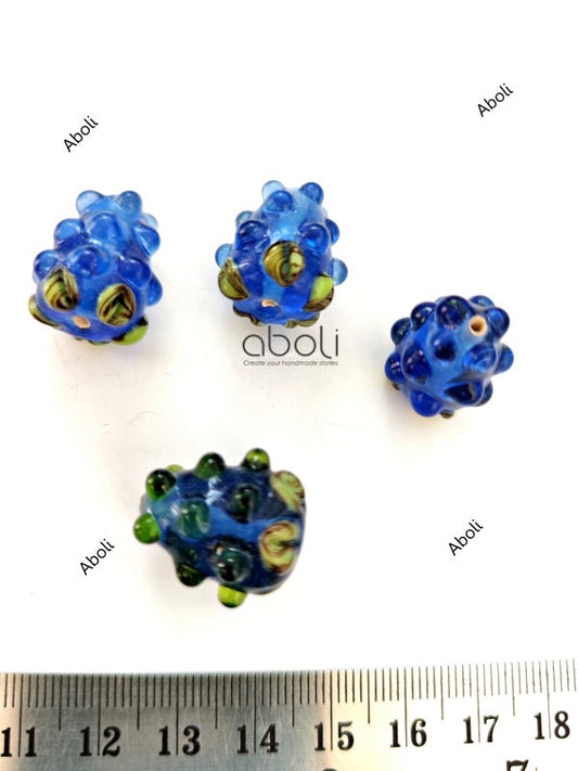 Lampwork beads lamp work glass beads handmade jewellery beads LMPWB30