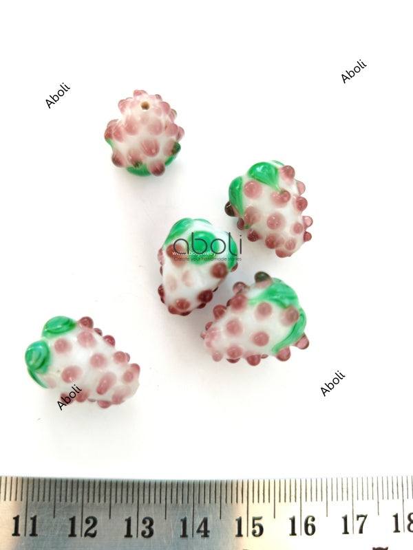 Lampwork beads lamp work glass beads handmade jewellery beads LMPWB39