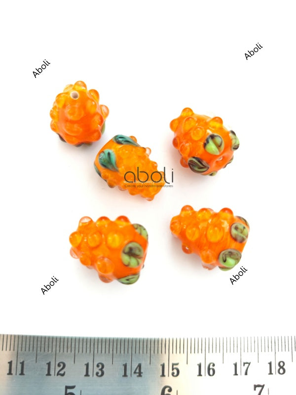 Lampwork beads lamp work glass beads handmade jewellery beads LMPWB44